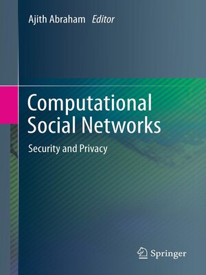 cover image of Computational Social Networks